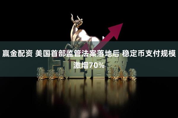 赢金配资 美国首部监管法案落地后 稳定币支付规模激增70%